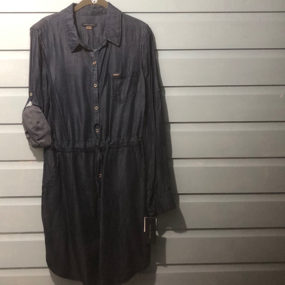 Never Worn. Tommy Hilfiger Denim Shirt Dress